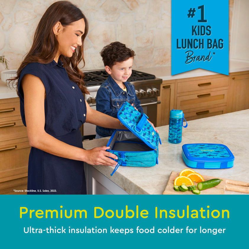 Bentgo® Kids Prints Lunch Bag | Insulated Lunch Bag