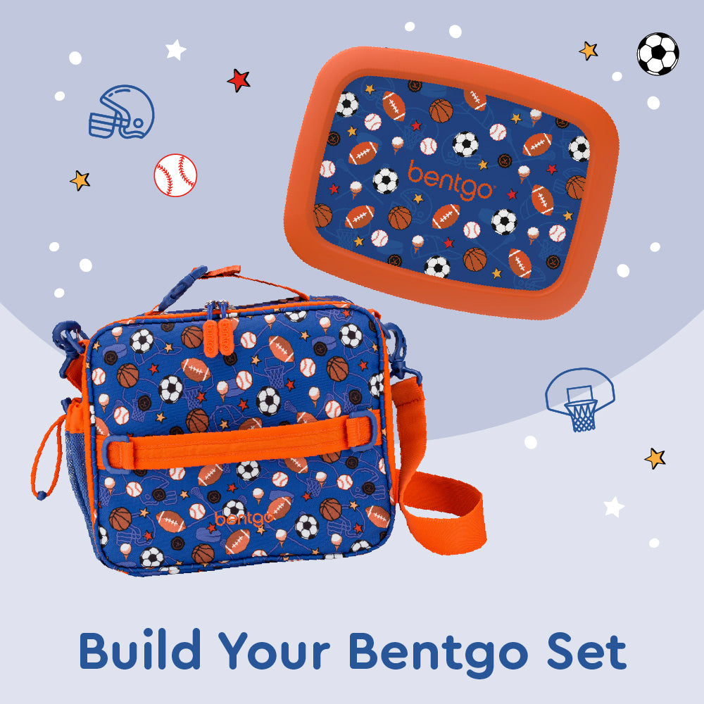Bentgo® Kids Prints Lunch Bag - Sports | Build Your Bentgo Set