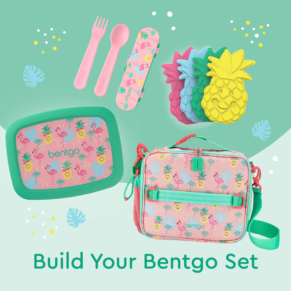Bentgo® Kids Prints Lunch Bag | Tropical - Build Your Bentgo Set with Lunch Boxes, Lunch Bags, Backpacks, and more