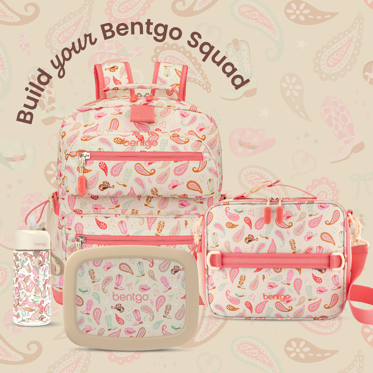 Bentgo® Kids Prints Lunch Bag - Cowgirl Dreams | Build Your Bentgo Squad