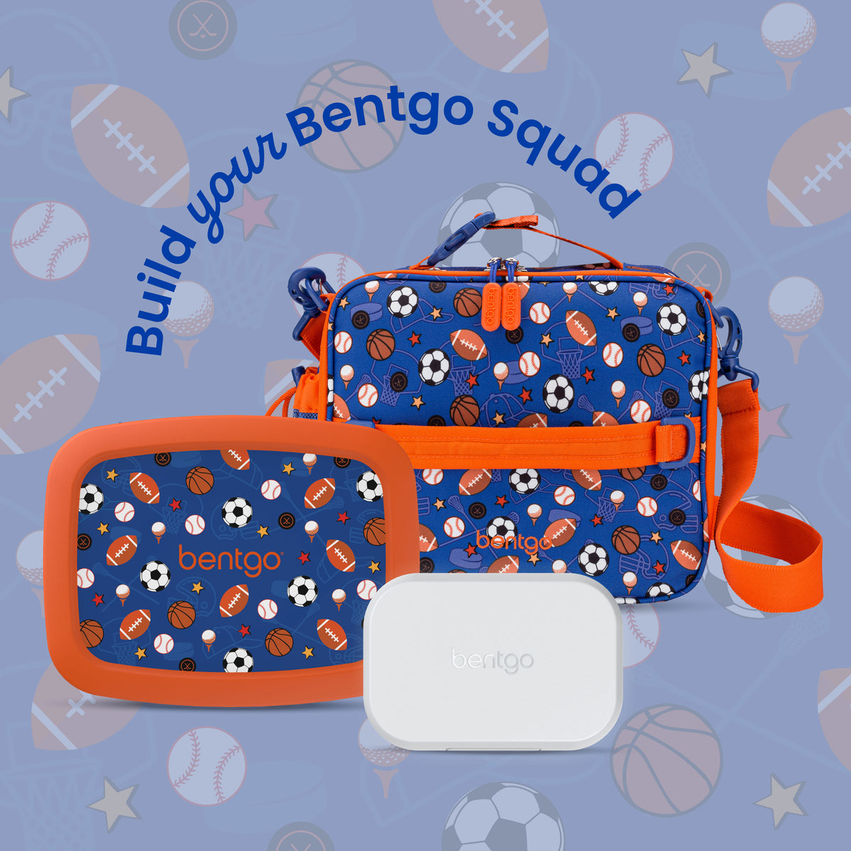 Bentgo® Kids Prints Lunch Bag - Sports | Build Your Bentgo Squad