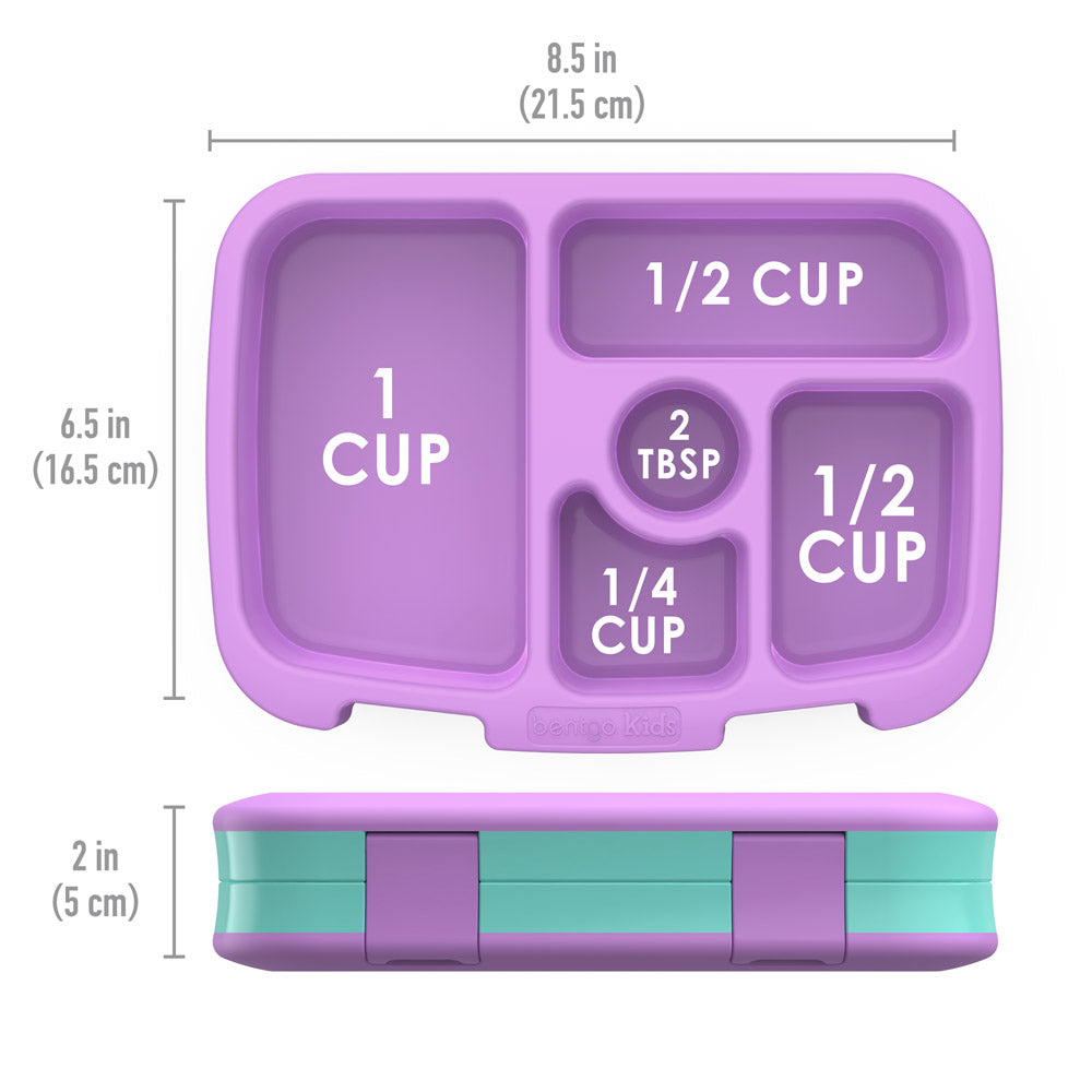 Bentgo® Kids Lunch Box, Bag, & Ice Packs | Mermaid Scales