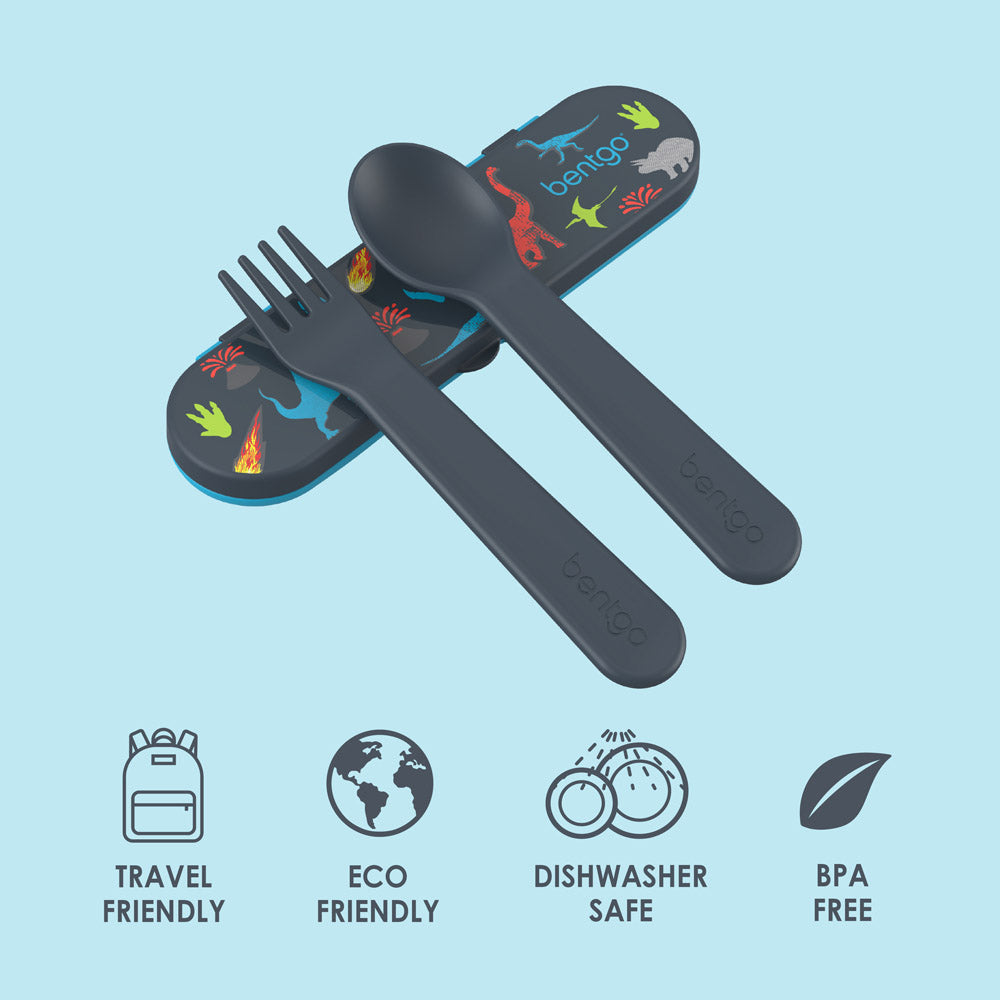 Bentgo Kids Prints Lunch Set - Dinosaur