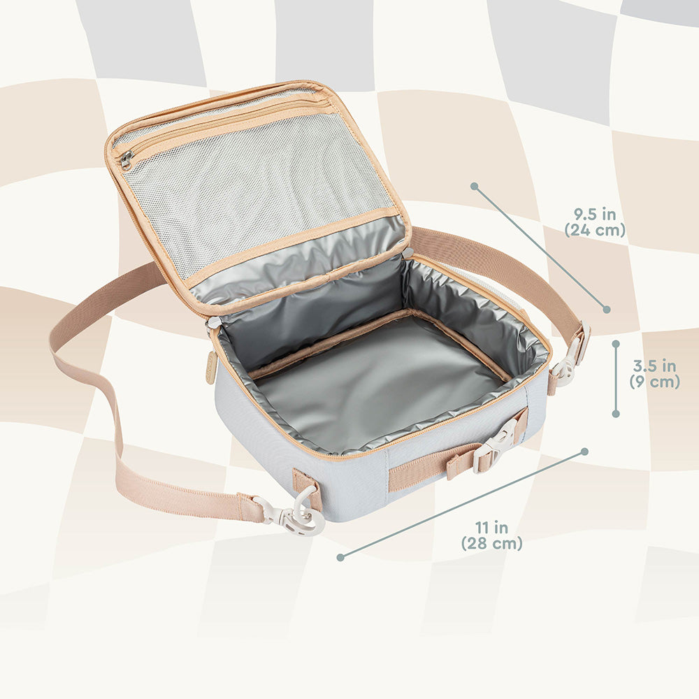 Bentgo Kids Whimsy & Wonder Prints Pack  - Checker Gradient | Lunch Bag