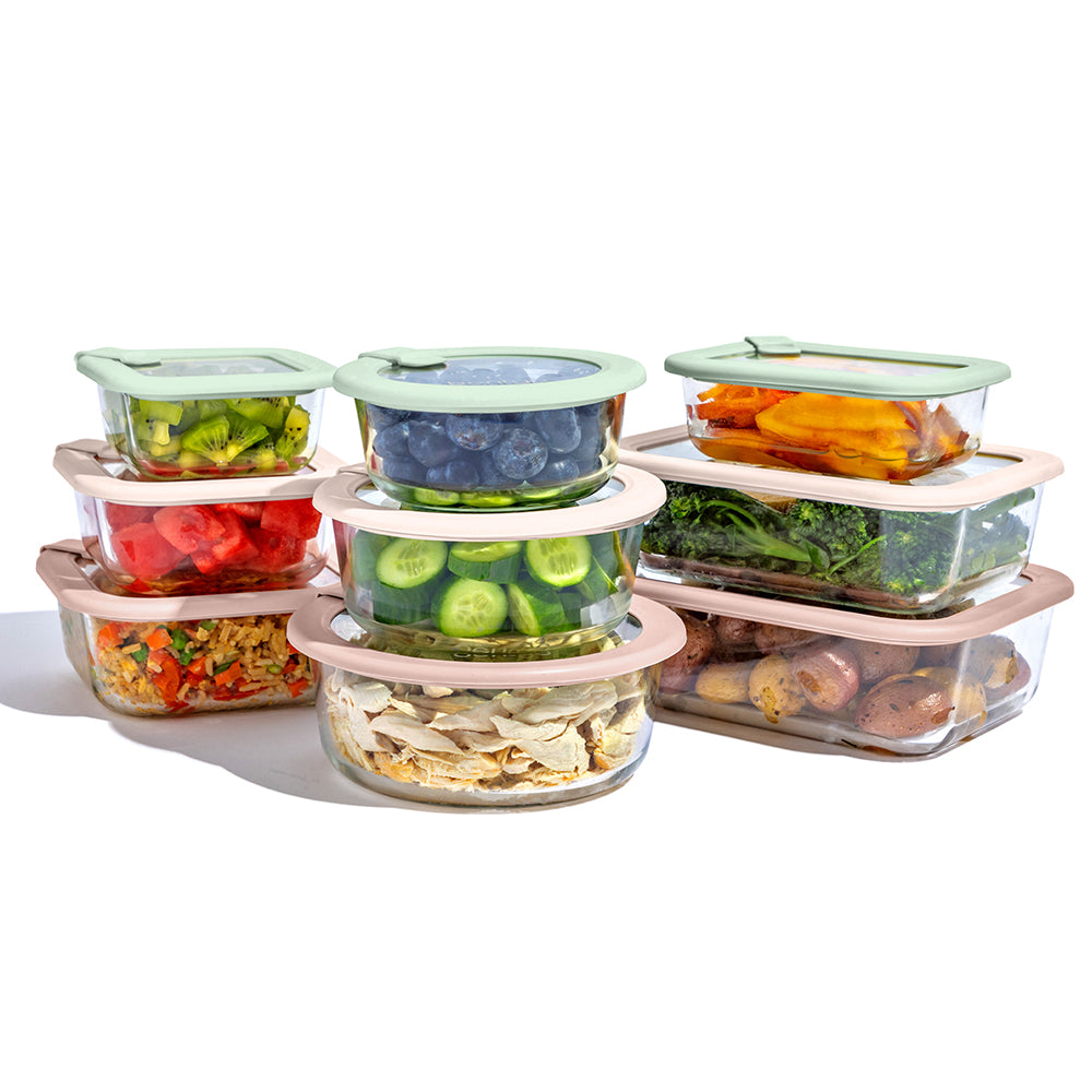 Bentgo Signature Glass Food Storage Set (18-Piece)