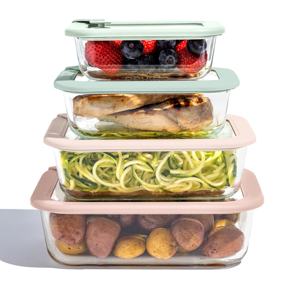 Bentgo Glass Leak-Proof Meal Prep Set