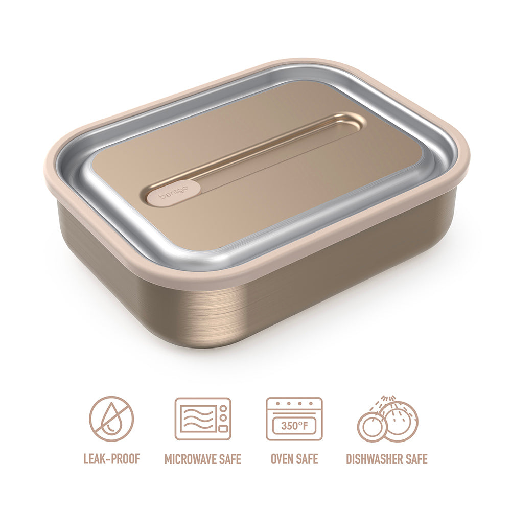 Bentgo® MicroSteel Lunch Box | Gold