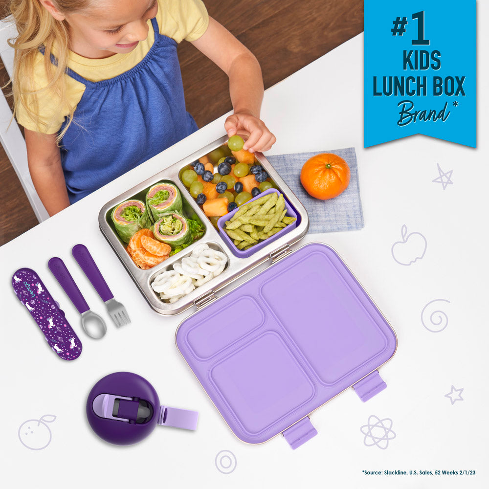 Stainless Steel Lunch Box & Bento Box, 23 oz Food Box