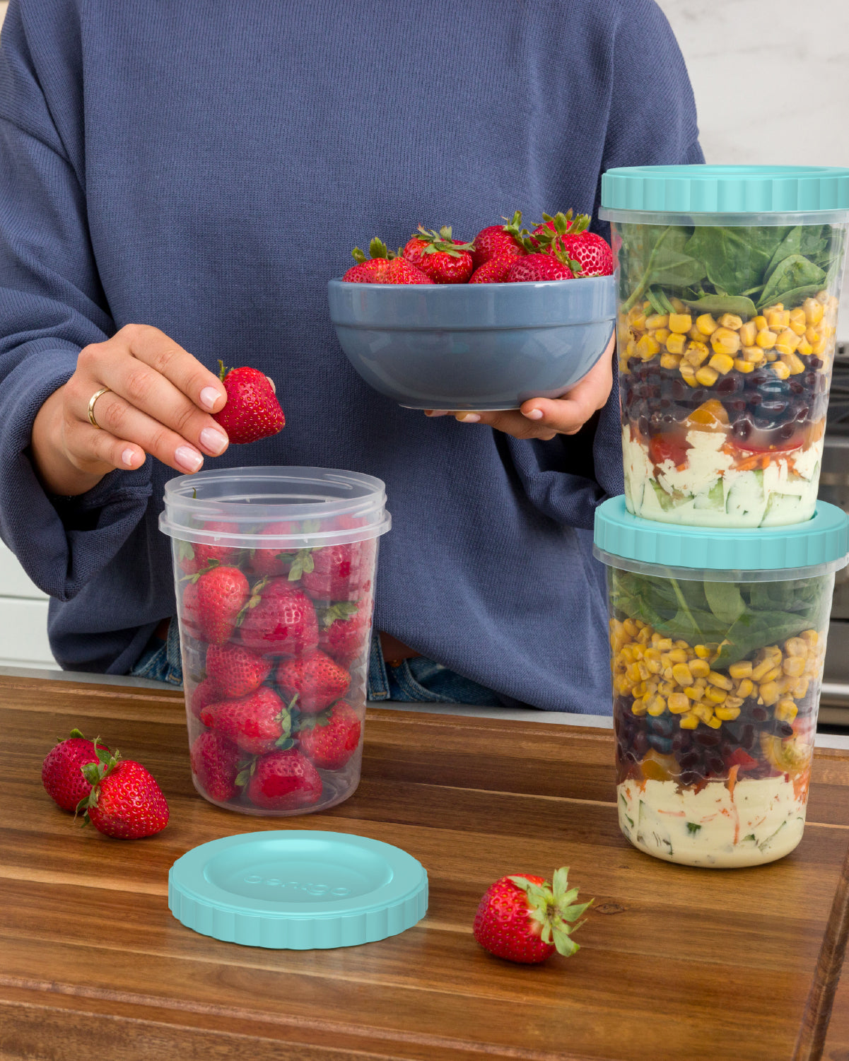 Prep Twist-Top Containers