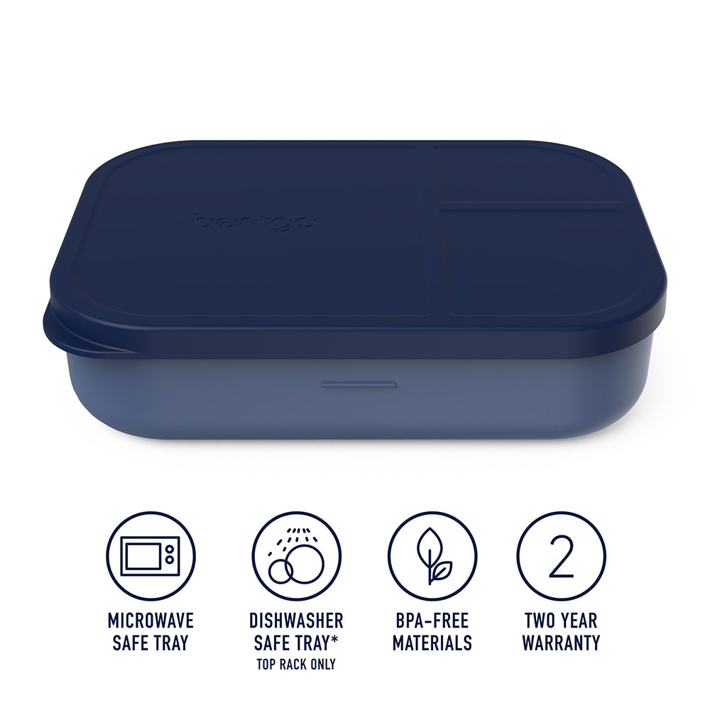 Bentgo Modern Tray with Matte Lid - Navy
