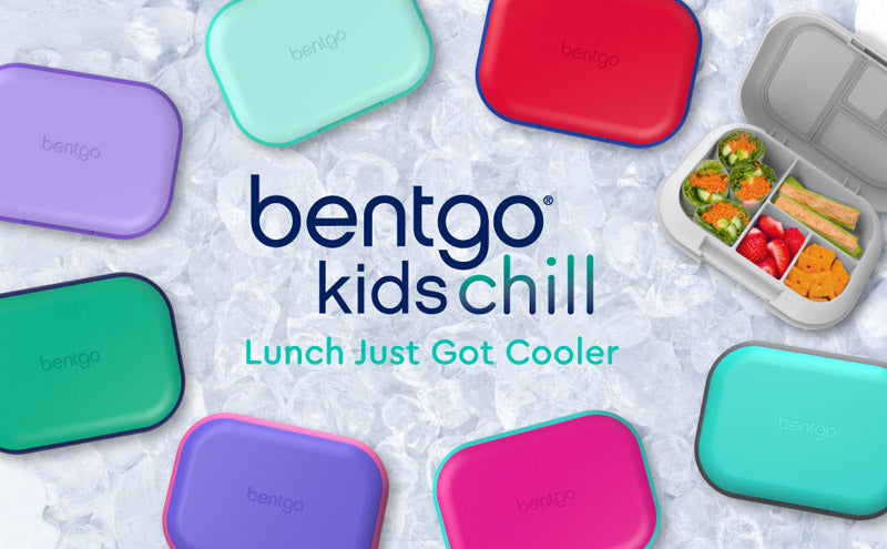 Bentgo Kids Chill Tray & Cover | Kids Food Storage Containers Truly Teal Speckle