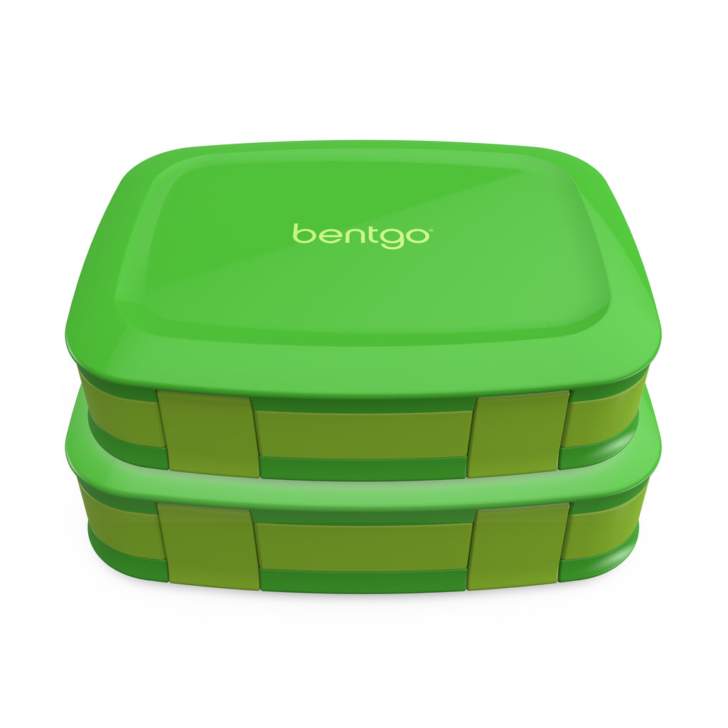  Bentgo Fresh (Blue/Green 2 PACK) - New & Improved Leak