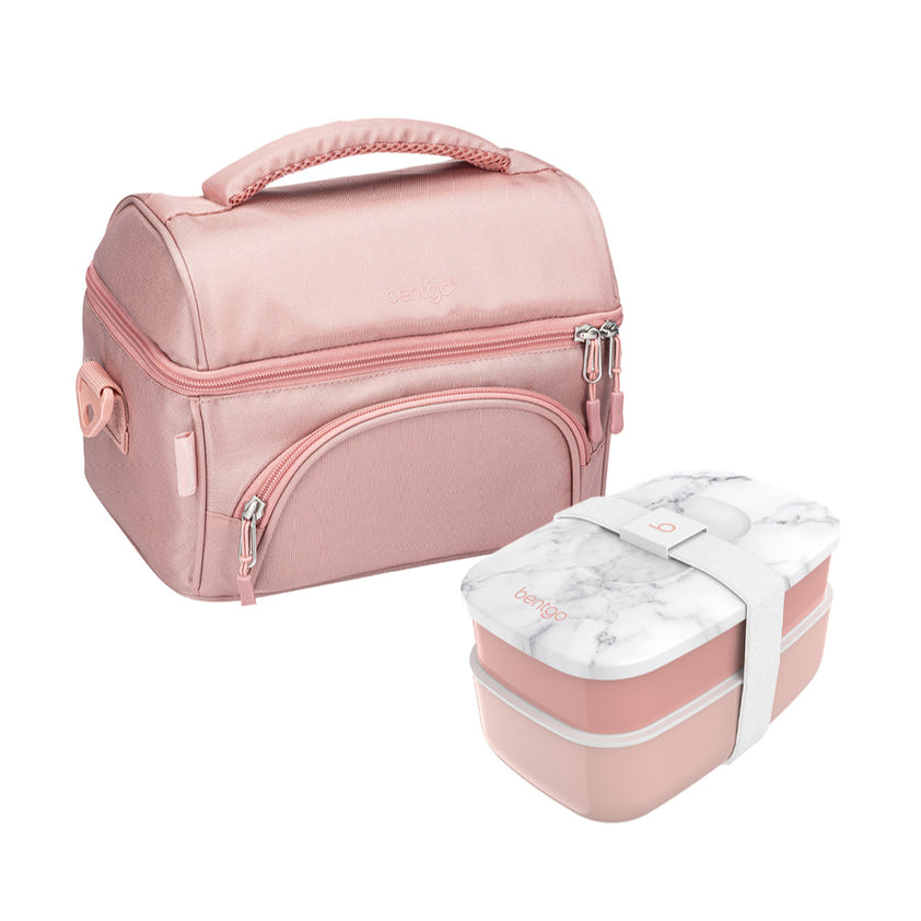 Bentgo® Classic Lunch Box & Deluxe Bag | Bento Box & Lunch Bag