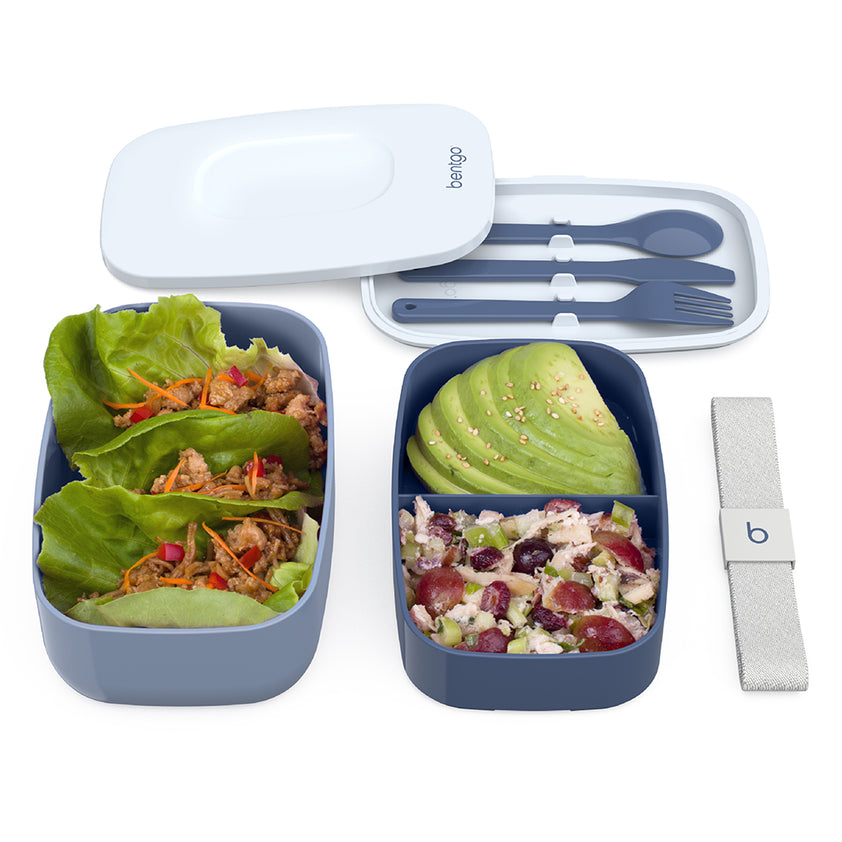 Bentgo® Classic Lunch Box & Deluxe Bag | Bento Box & Lunch Bag