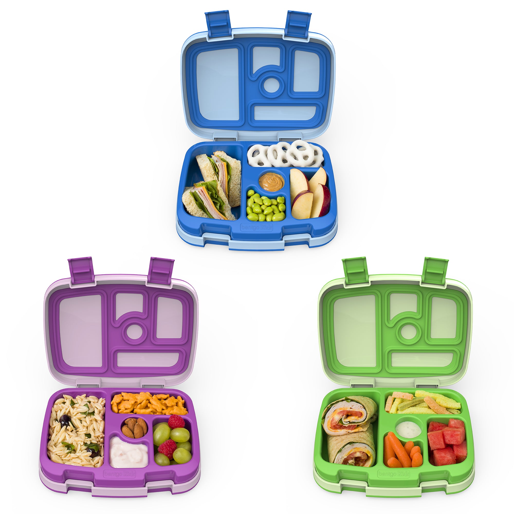 Bentgo Kids' Chill Lunch Box, Bento-style Solution, 4 Compartments &  Removable Ice Pack - Aqua : Target