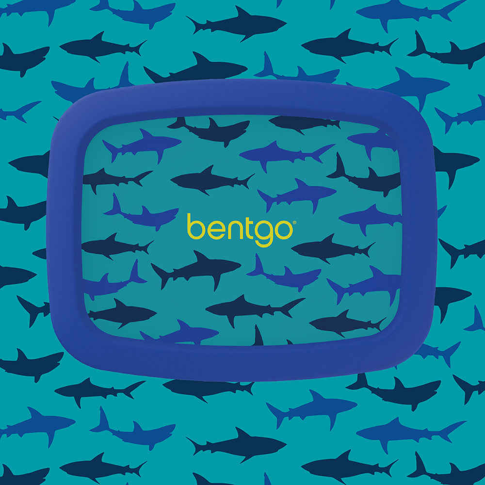 Bentgo Kids Prints Backpack | Backpacks for School Sharks