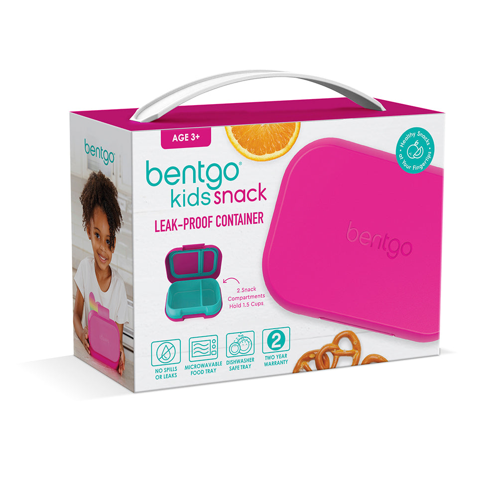 Bentgo Kids Snack Leak Proof Container 2 H x 4 W x 6 D Purple - Office Depot