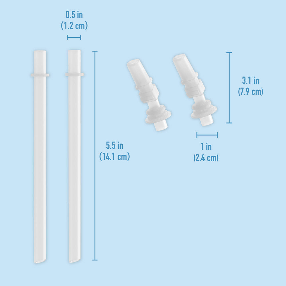 Bentgo - Bentgo Kids Water Bottle Replacement Straws (2-Pack) - Military &  First Responder Discounts