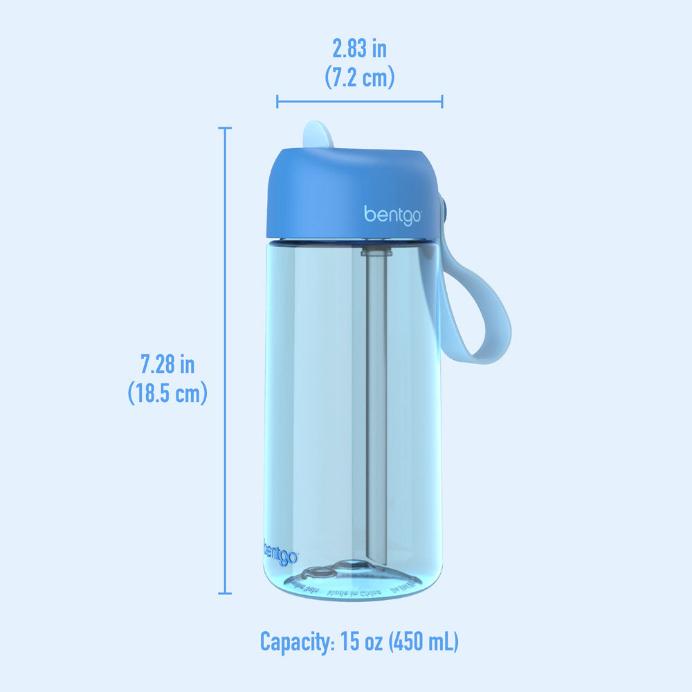 Bentgo® Kids Water Bottle | Blue