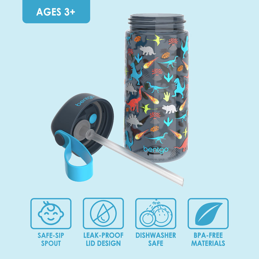 Bentgo® Kids Water Bottle | Reusable Water Bottle