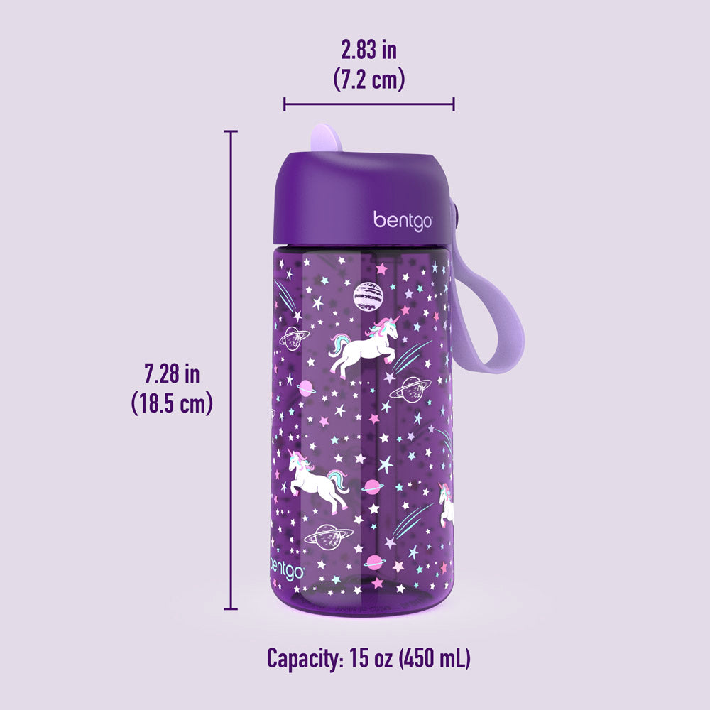 Bentgo® Kids Water Bottle | Unicorn