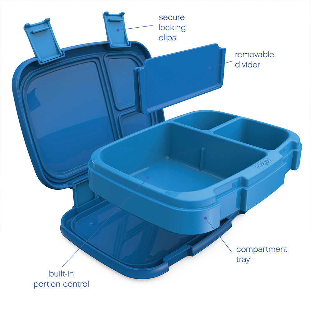 Bentgo Fresh Lunch Box (2-Pack) - Blue