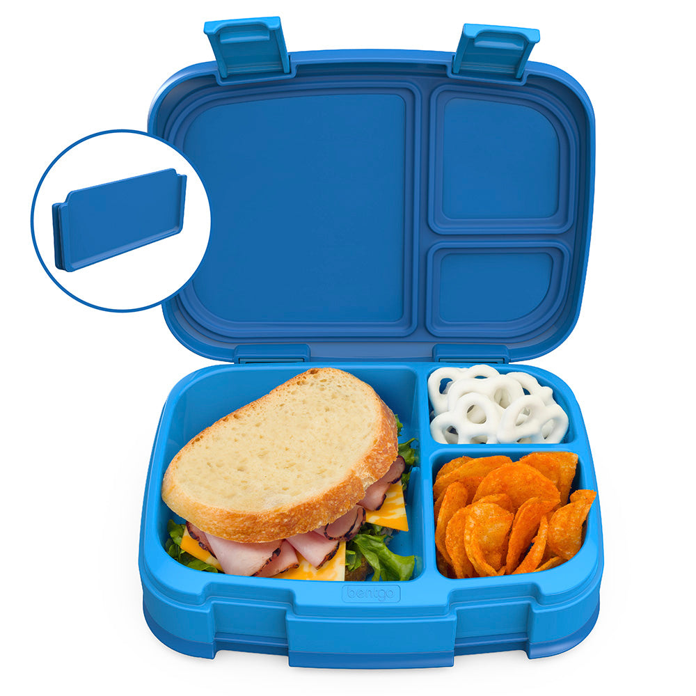 Bentgo Fresh - 4-Compartment Leak-Proof Lunch Box Blue