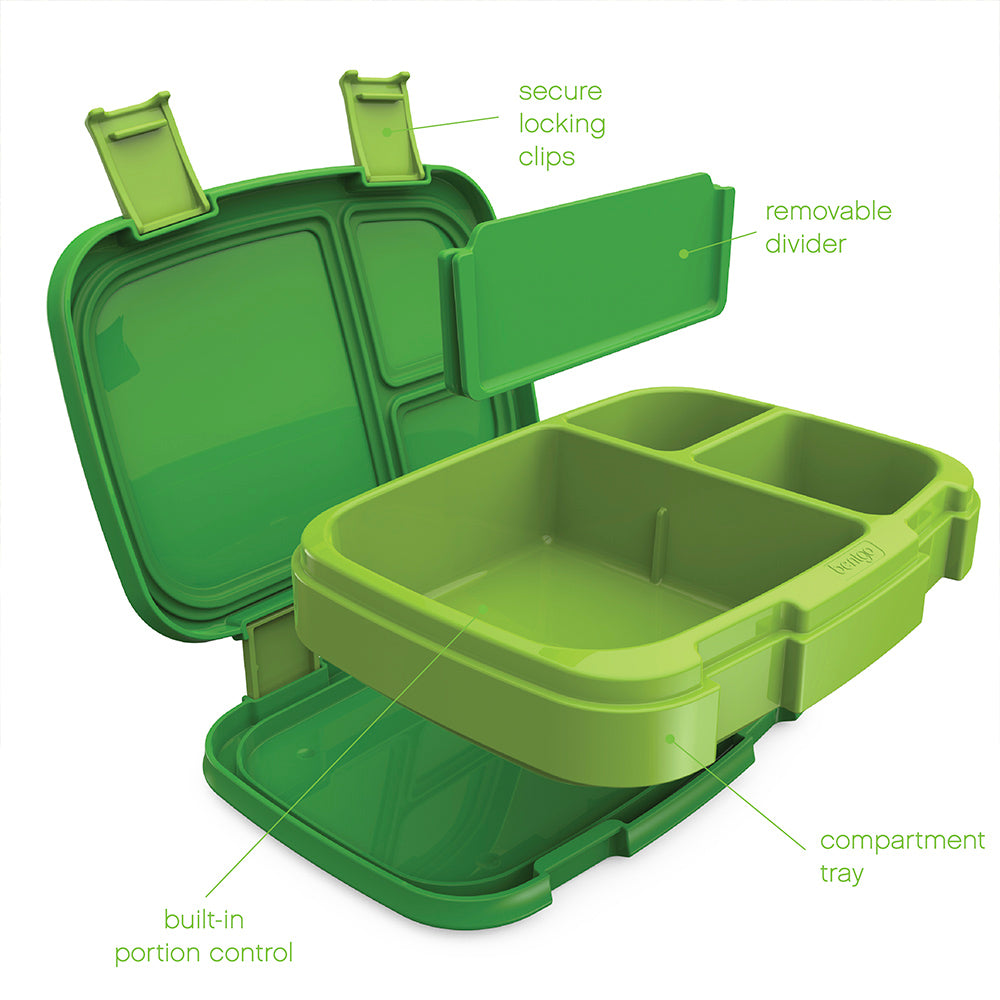 Bentgo Fresh Lunch Box (2-Pack) - Green