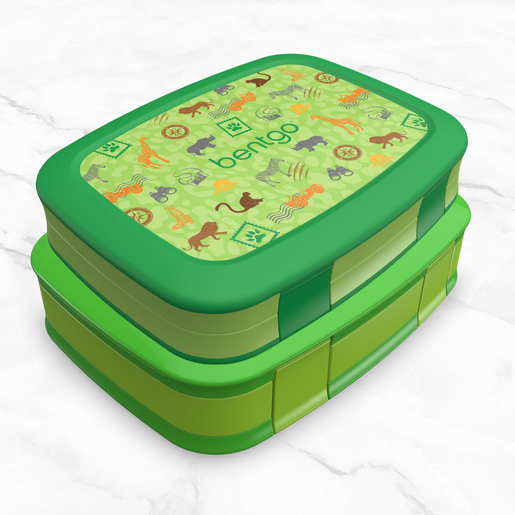 Bentgo Kids Chill Lunch Box 2 Pack - Green