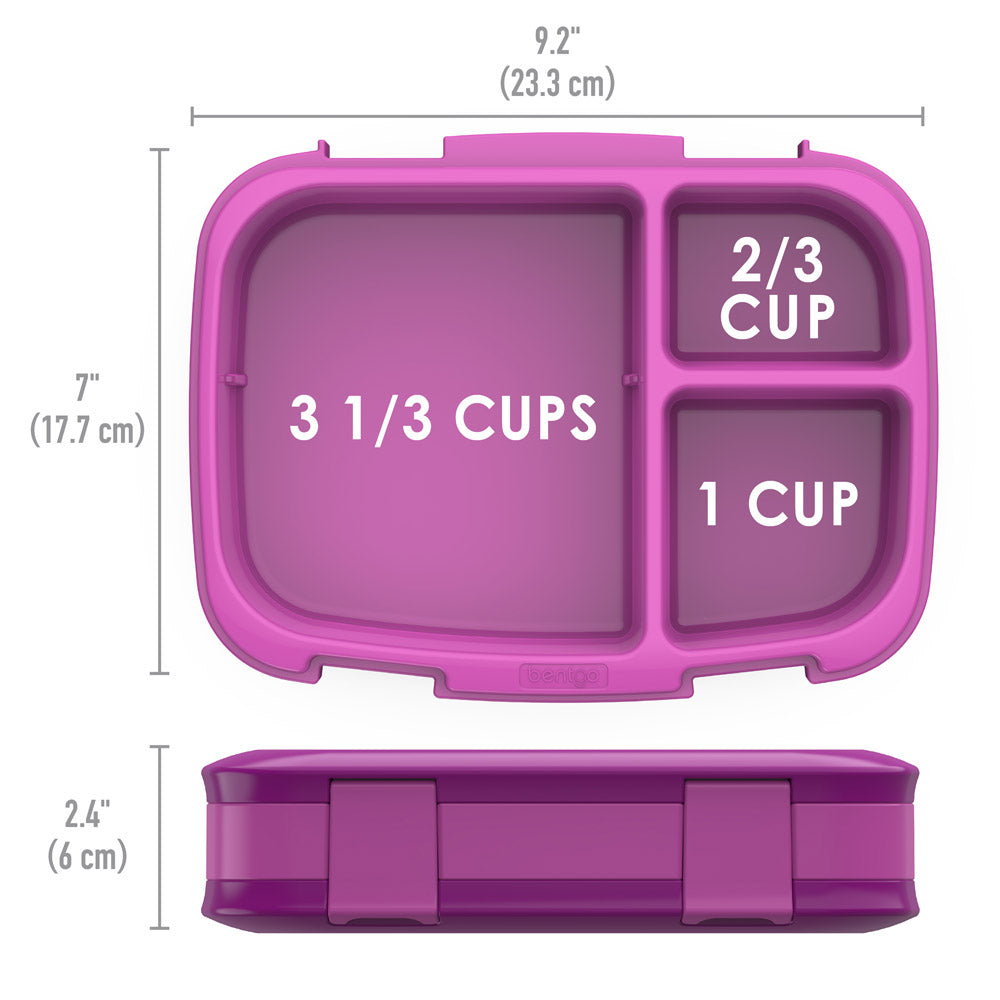 Bentgo Fresh Lunch Box (2-Pack) - Purple