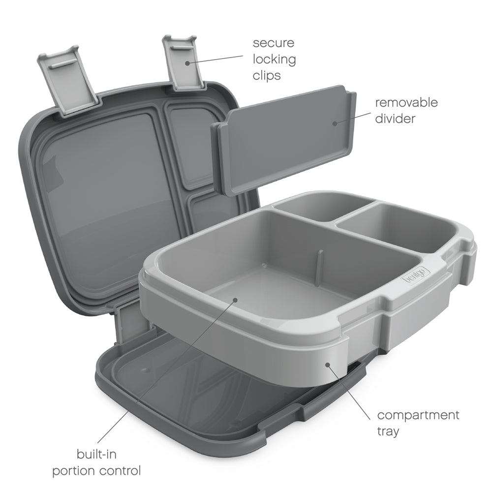 Bentgo Fresh Lunch Box - Gray
