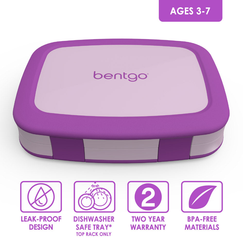 Bentgo Kids Lunch Box-Purple
