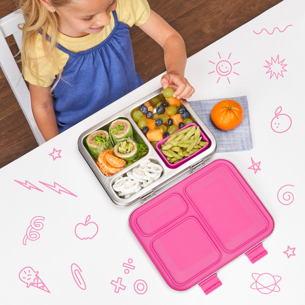 Bentgo Stainless - Leak-Proof Bento-Style Lunch Box with Removable Divider