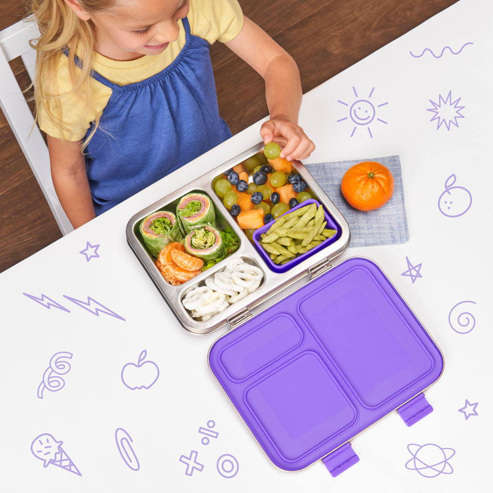 Bento School Lunches : 4 Easy Lunches in Leak-Proof Bentgo Kids