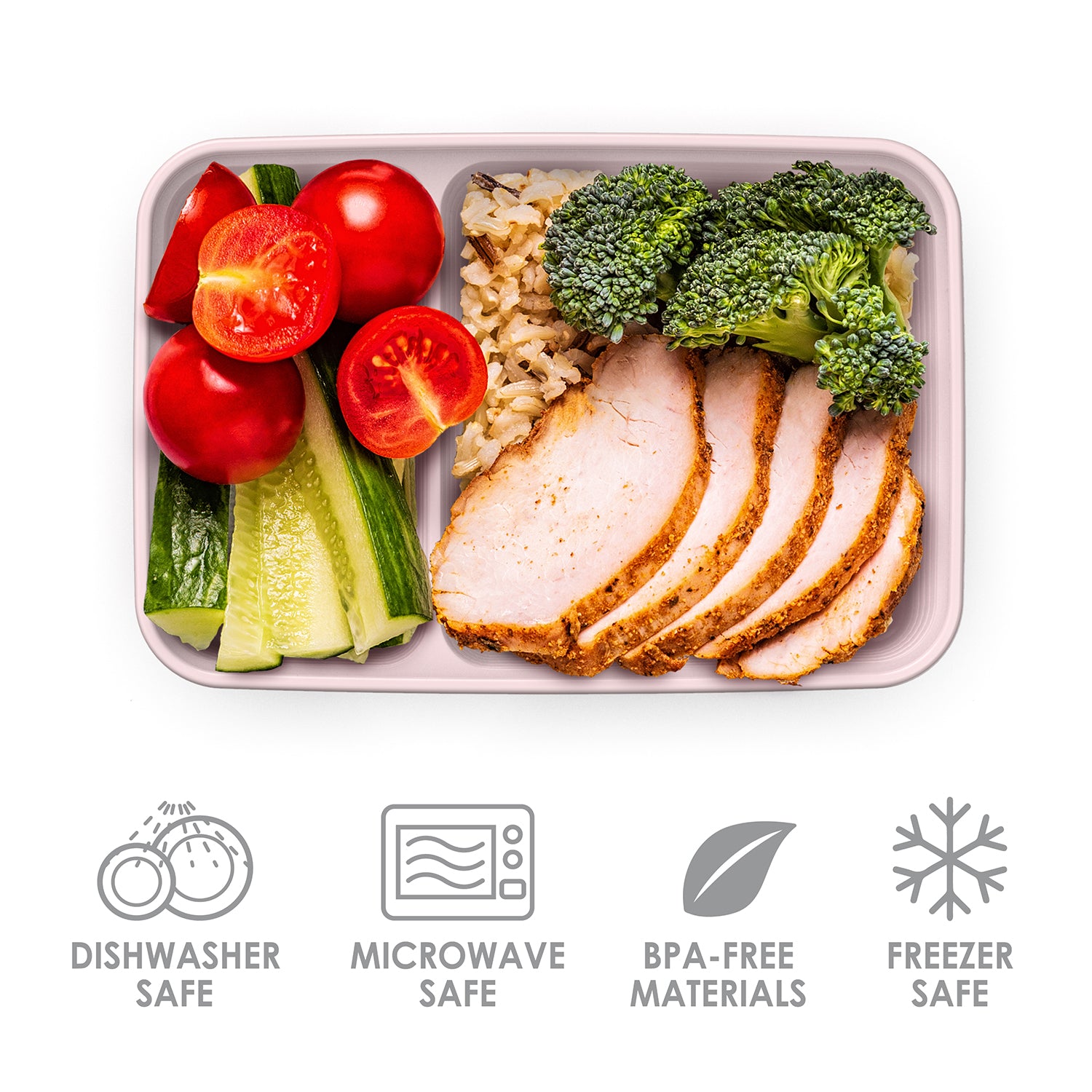 Bentgo Meal Prep Kit, 1, 2, & 3-Compartment Containers, Microwavable - Rich  Shades - 60pc