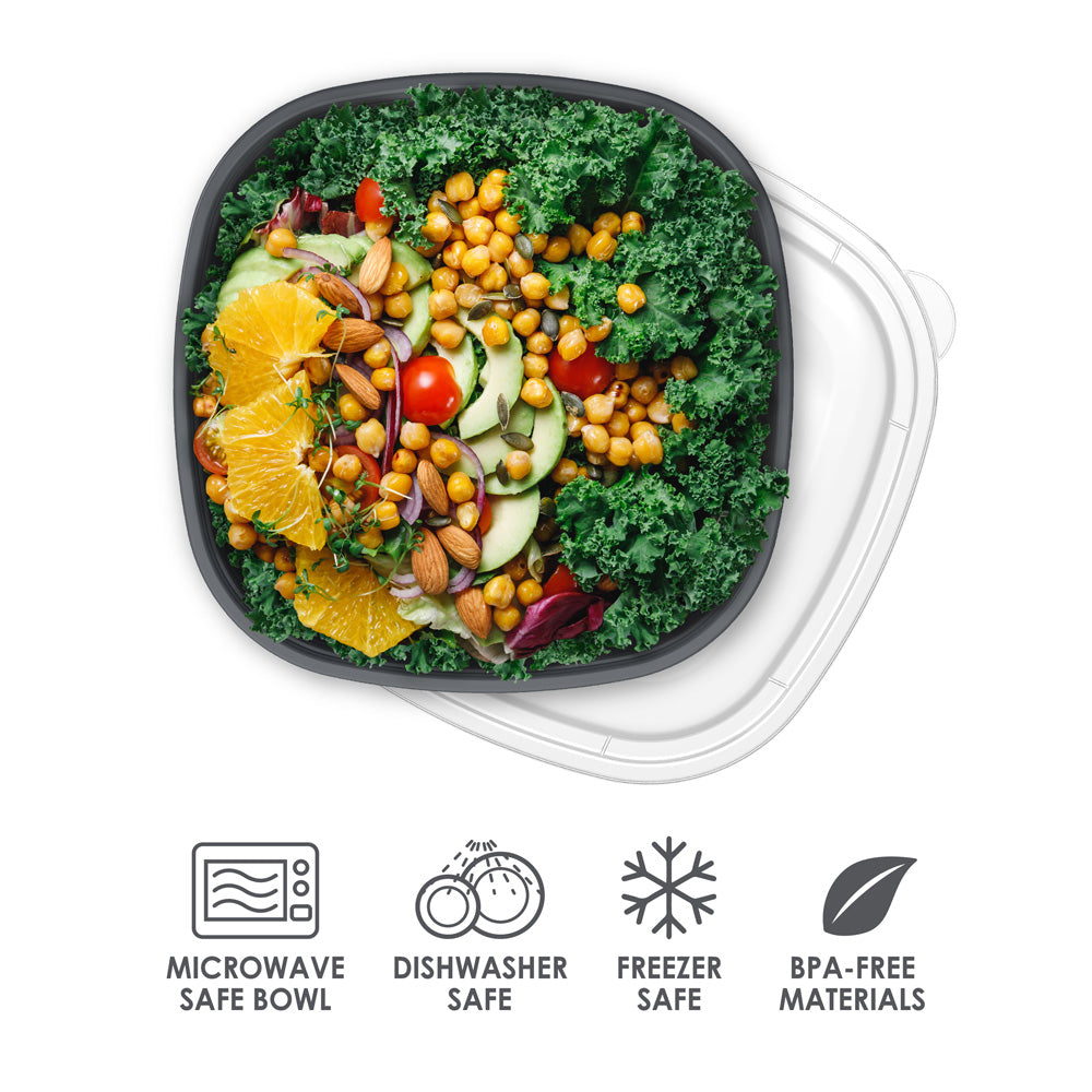  Bentgo® Prep - 1-Compartment Bowls with Custom Fit