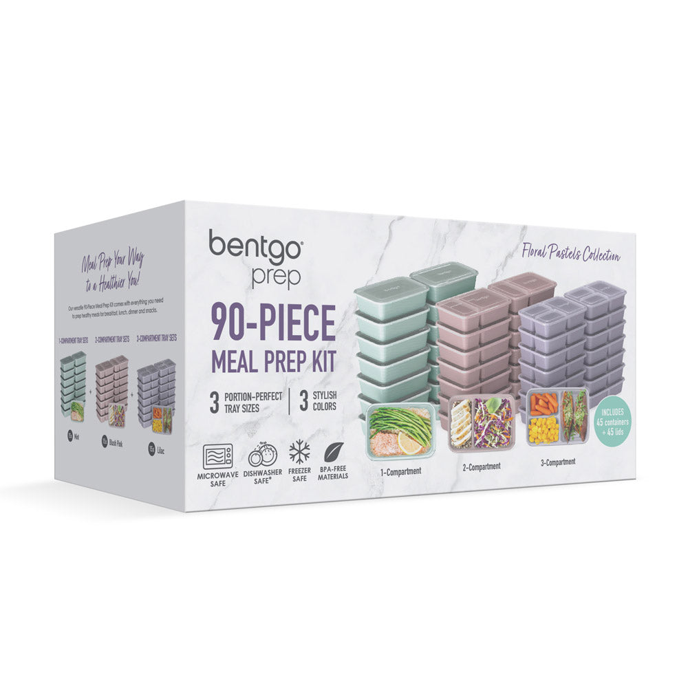 Bentgo 90 Piece Meal Prep Set (Assorted Colors) - Sam's Club