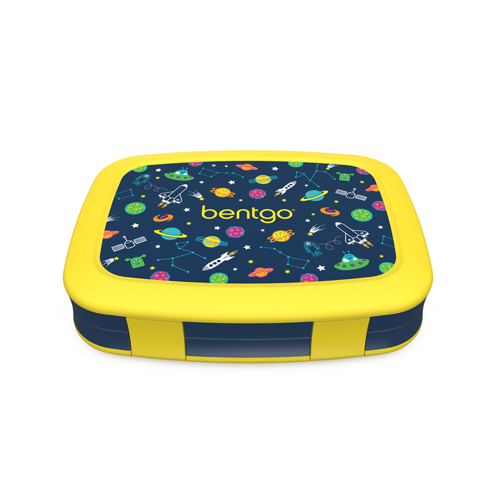 Bentgo Kids' Prints Leakproof, 5 Compartment Bento-style Lunch Box - Shark  : Target
