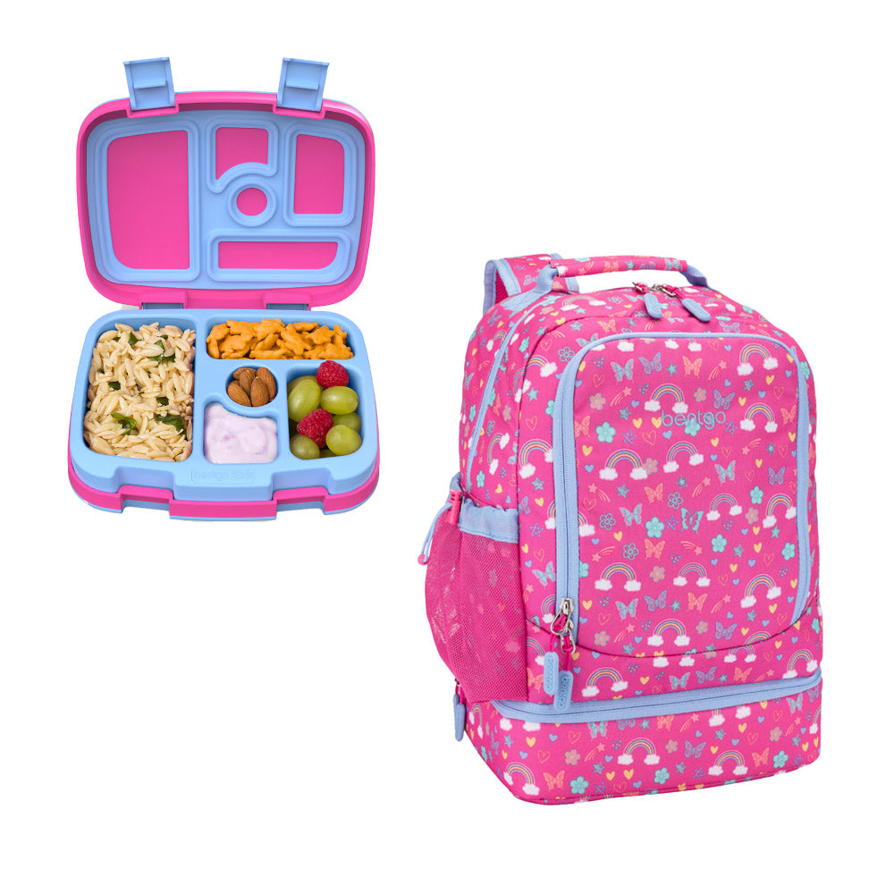 Bentgo® Kids Prints Lunch Box & Backpack Backpack & Lunch Box