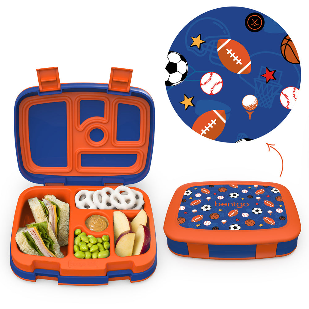 Bentgo Kids Prints Lunch Box & Backpack - Sports