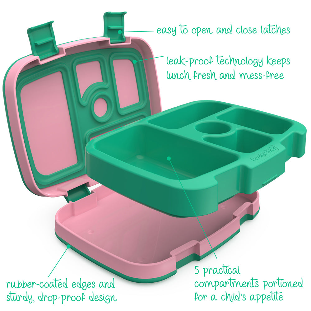 Bentgo - Kids Prints Lunchbox + Lunchbag + Backpack - Tropical