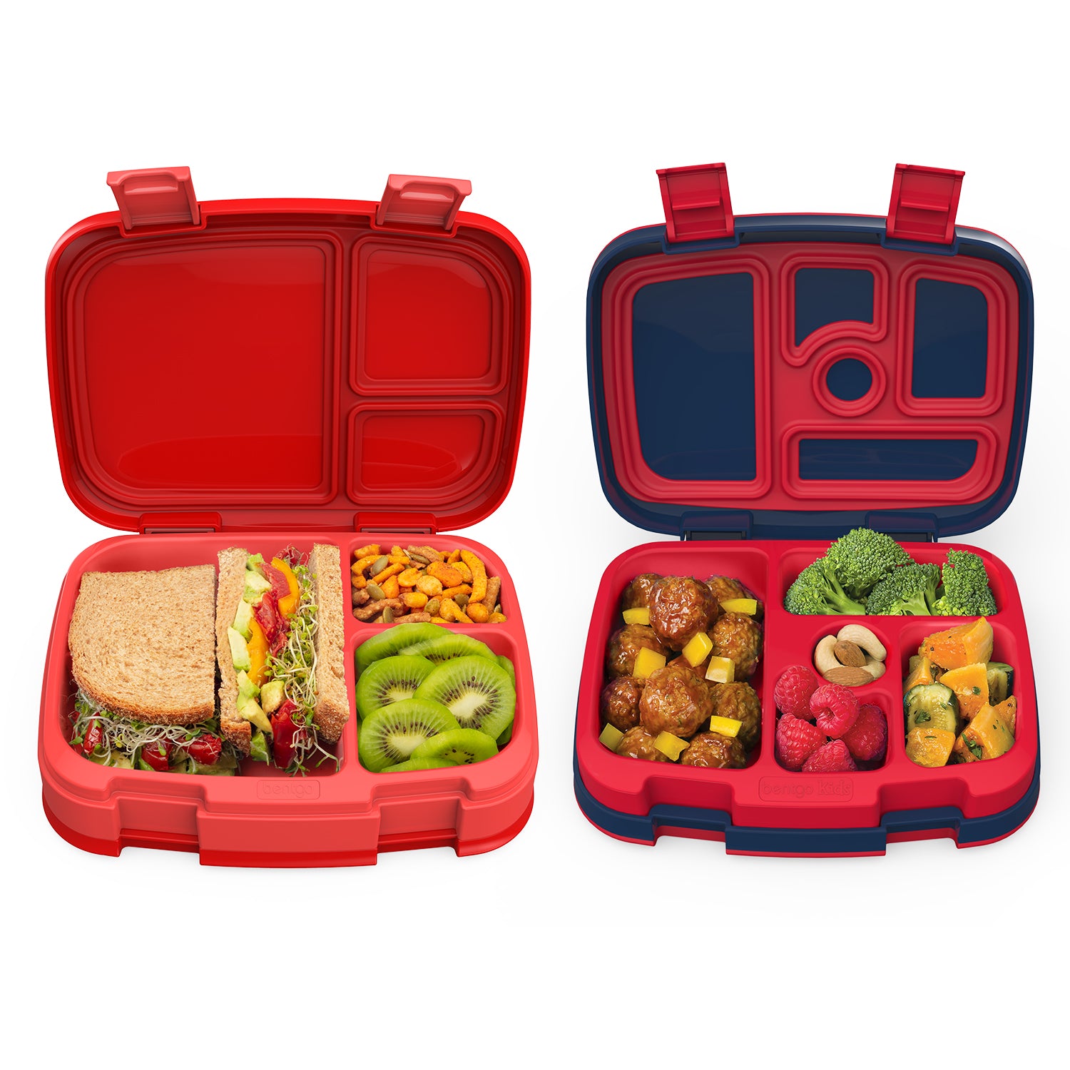 Bentgo - Bentgo Fresh and Kids Lunch Box (2-Pack) - Military
