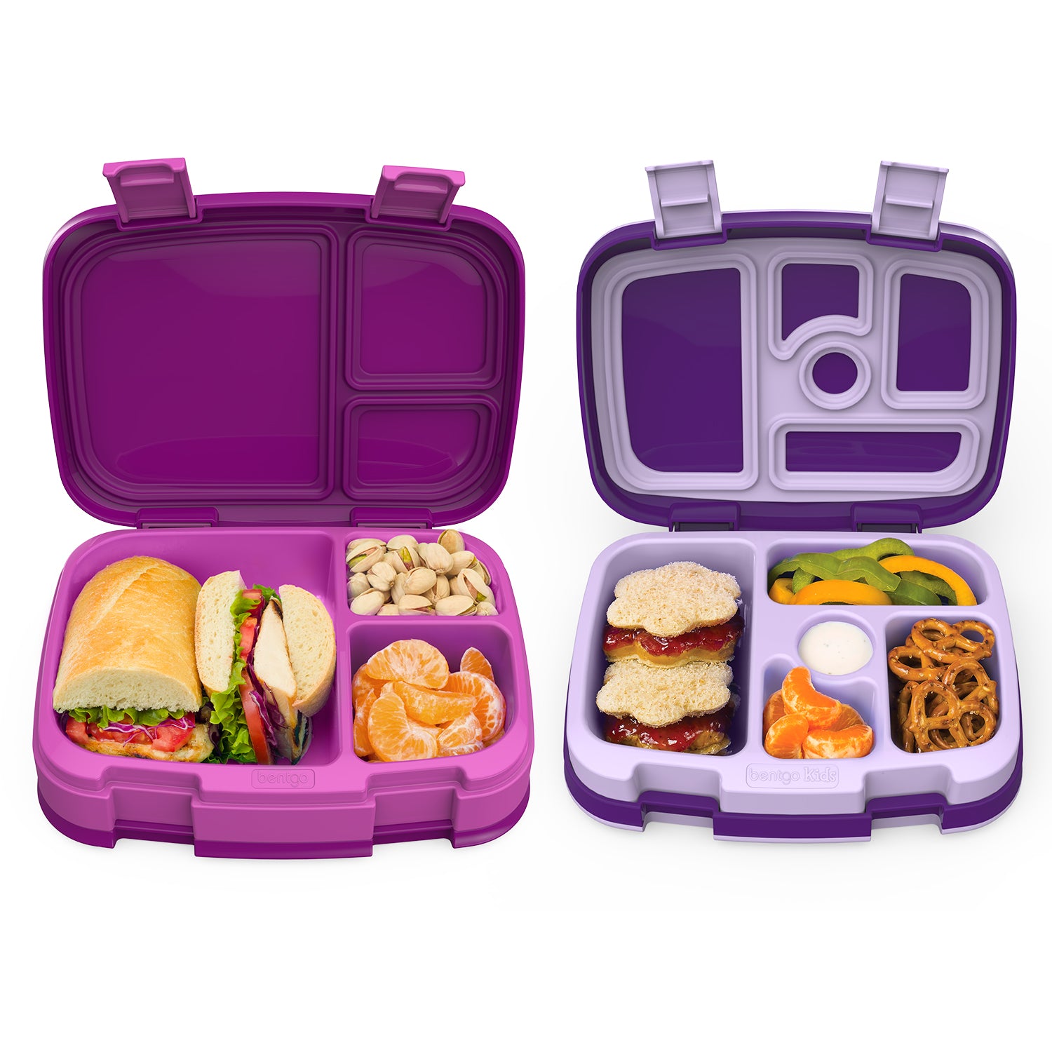 Bentgo Kids Lunch Box - Purple