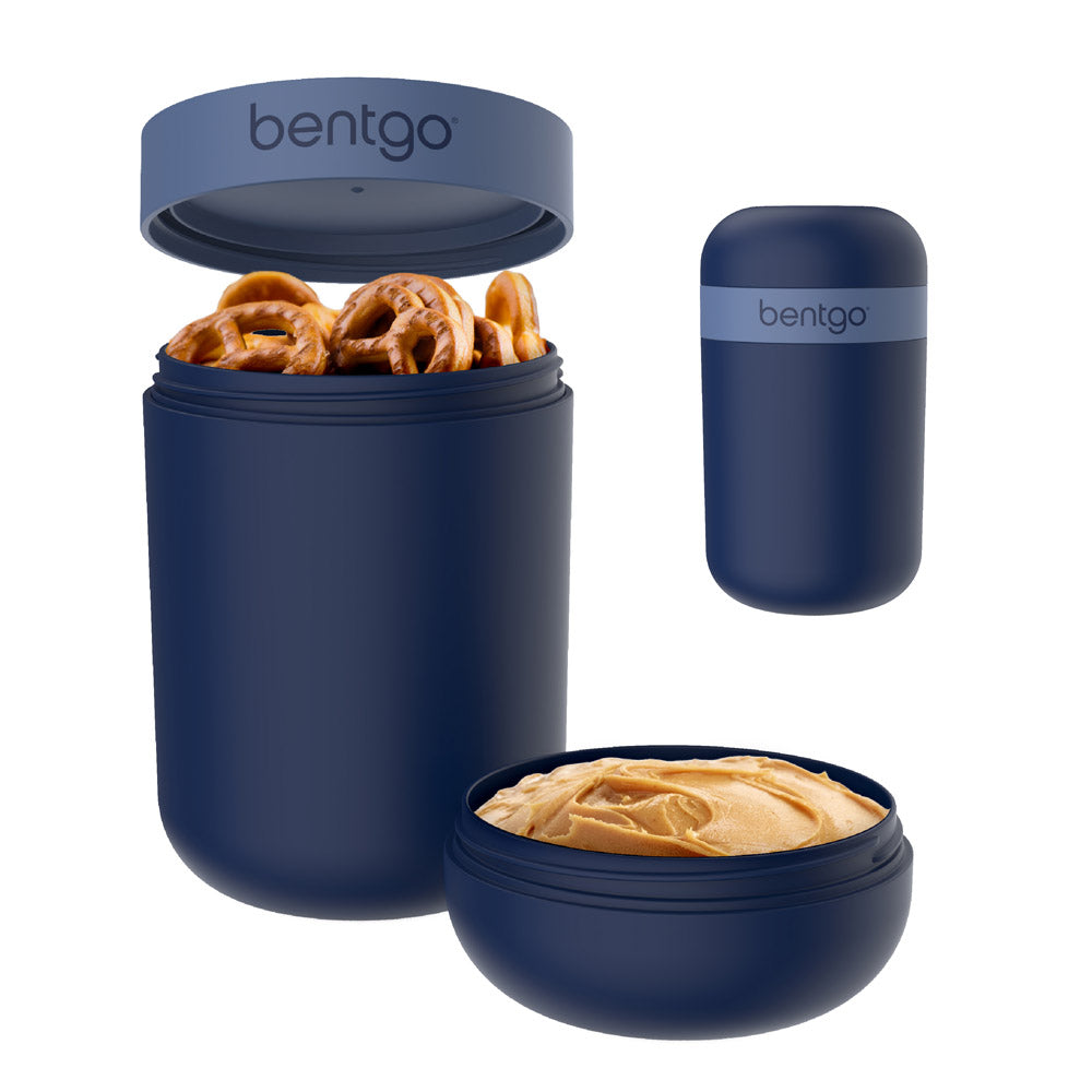 Bentgo Snack Cup - Reusable Snack Container ,Navy