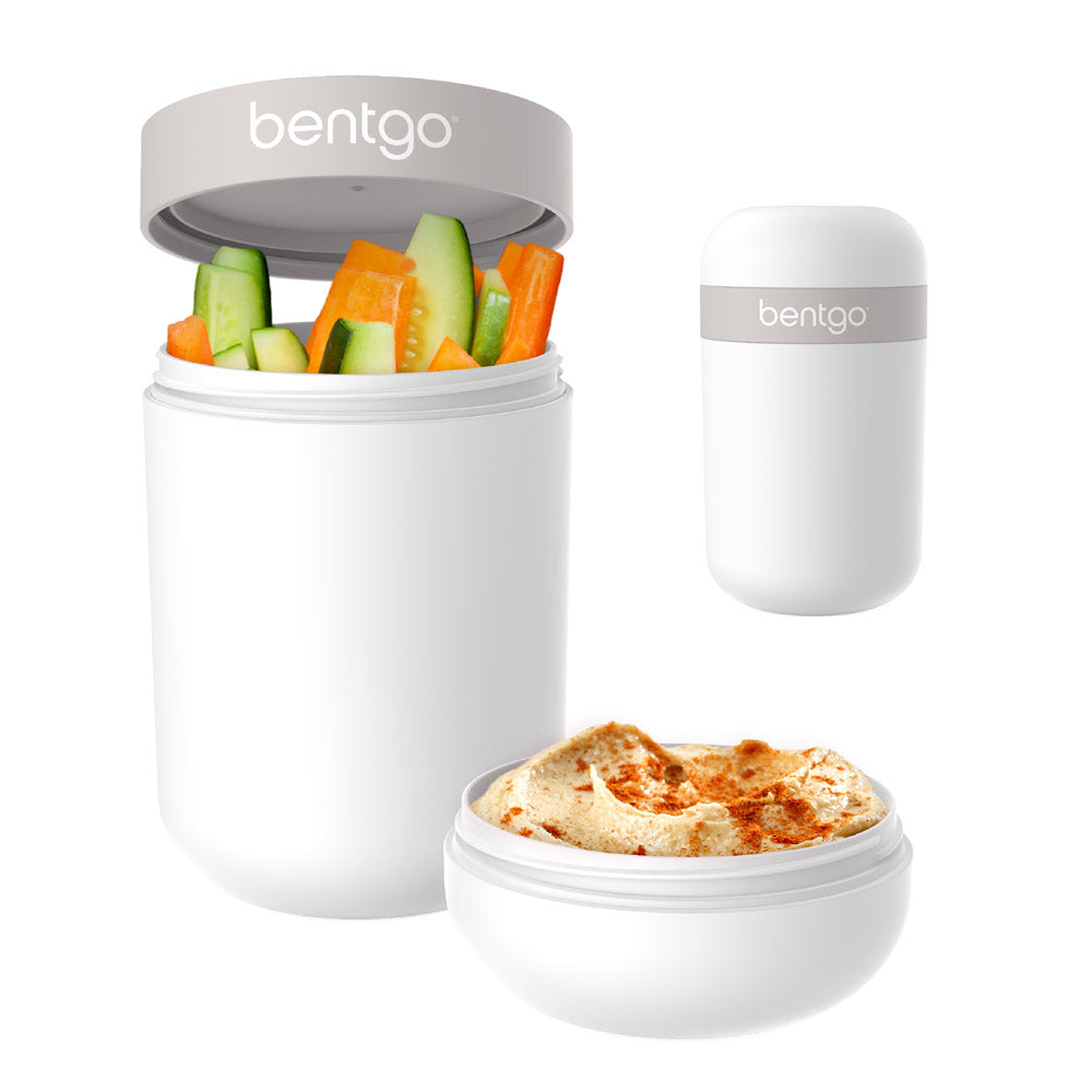 Bentgo Snack Cup - Reusable Snack Container ,White