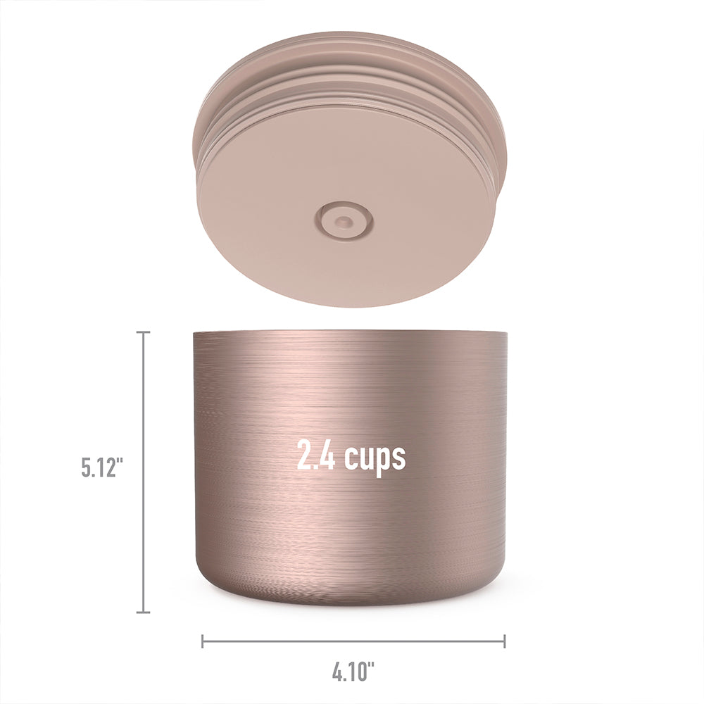 Bentgo® Stainless Insulated Food Container - Rose Gold