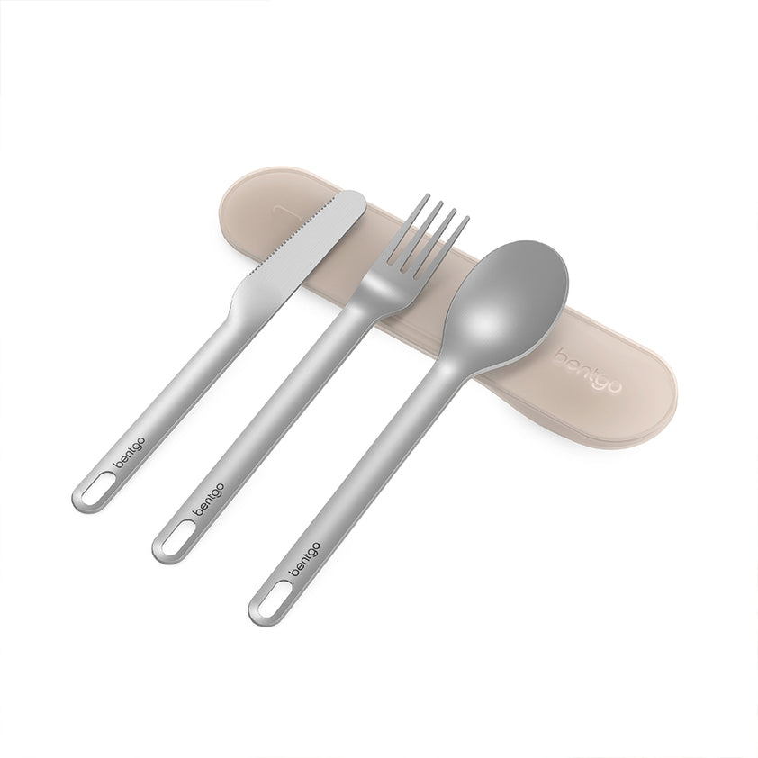 Bentgo® Stainless Steel Travel Utensil Set | Portable Utensil Set