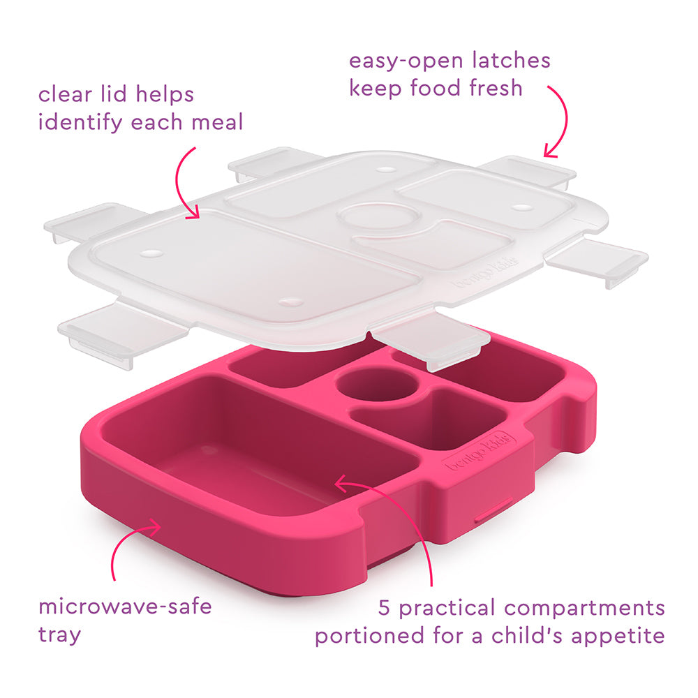 Bentgo Kids Prints Tray with Transparent Cover - Fairies