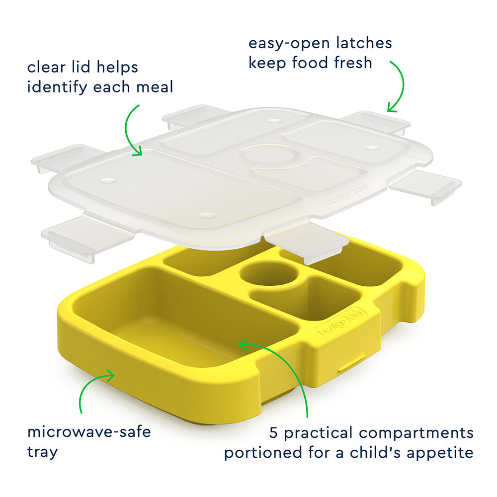 Bentgo Kids Prints Tray with Transparent Cover - Space