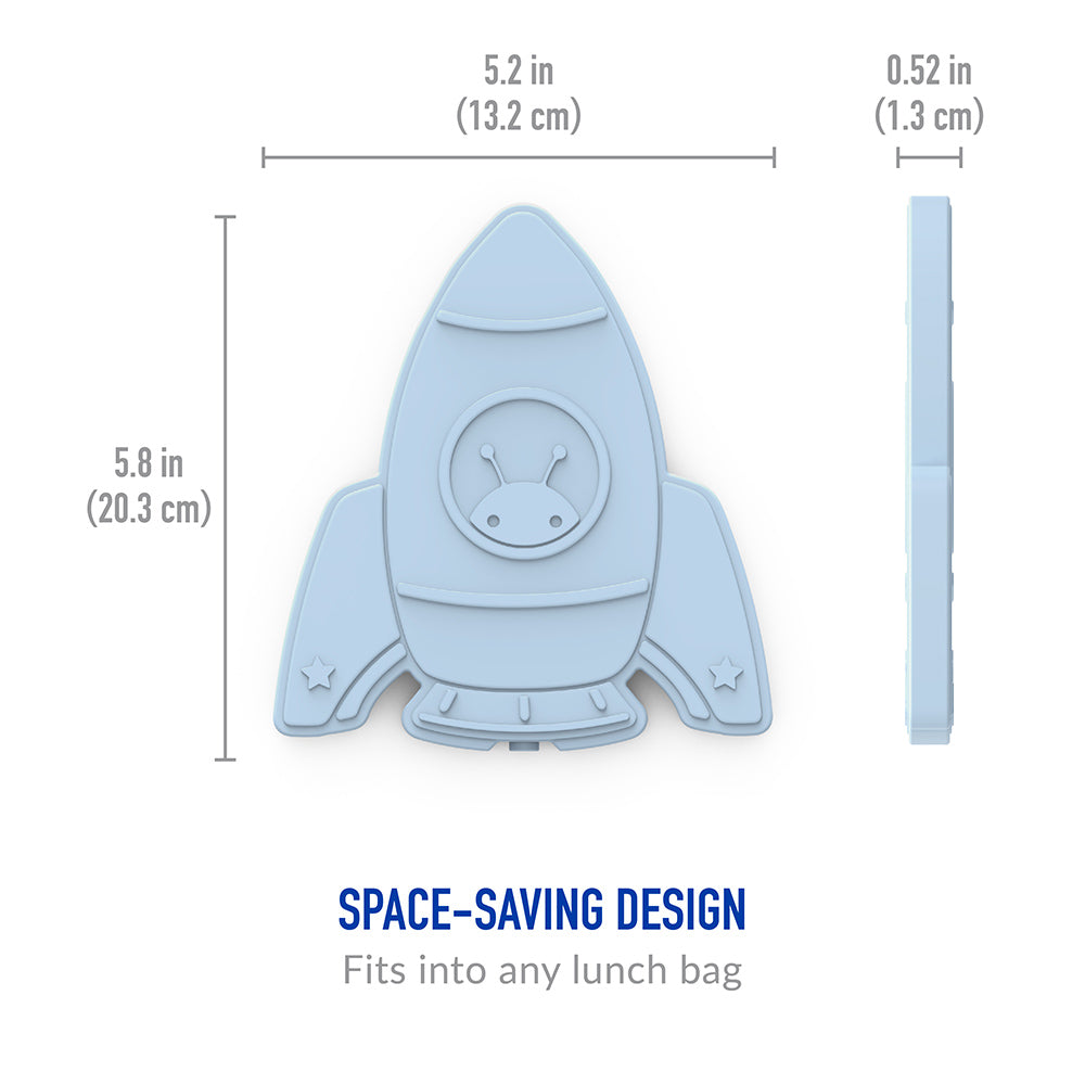 Bentgo Buddies Reusable Ice Packs - Space Rockets